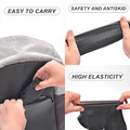 (pair) Waterproof Shoe Covers - Reusable Silicone Shoes Covers for Rain (random color) - L