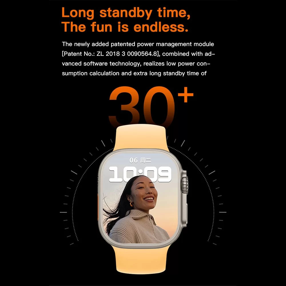 T800 Ultra Smart Watch  Random Color)