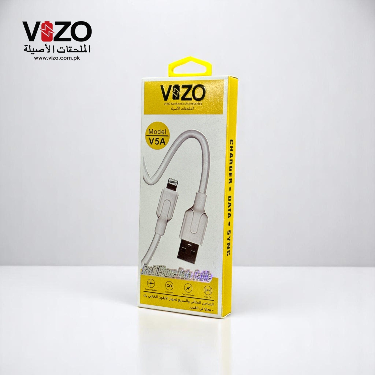 V5A iPhone Lightning Cable | Best Quality Cable For iphone | iPhone Charging Cable - iPhone Charging Pin