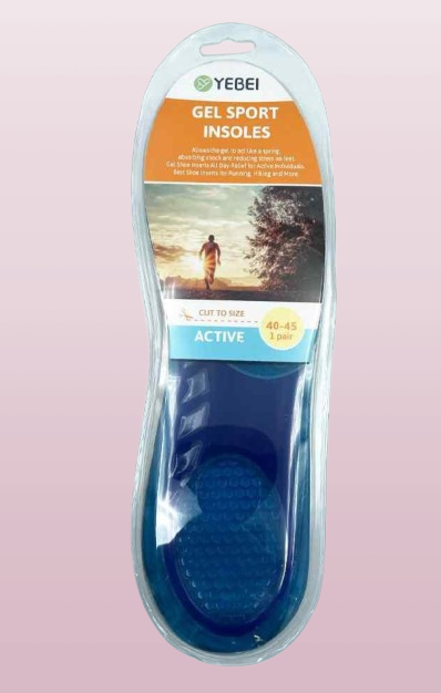 Universal Foot Insole Pads (Pair) �Soft &amp; Trim-to-Fit