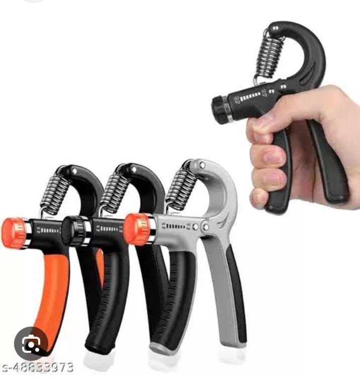 Hand Grip Strengthener Adjustable Resistance Wrist Strengthener Forearm Gripper Hand Workout Strength Trainer (Random colour)