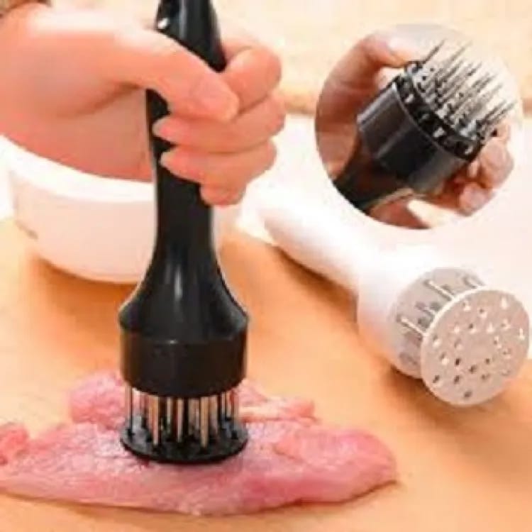Meat Tenderizer Loose Meat  Stainless Steel Needle Eco-Friendly (random color)