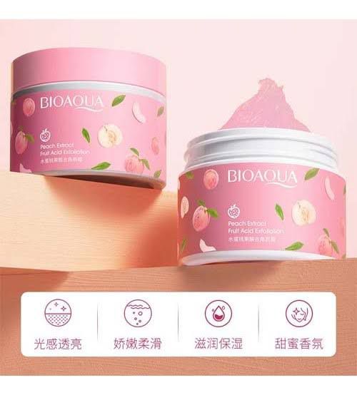 Bioaqua Peach Extract Exfoliating Face Gel Cream – photo 1