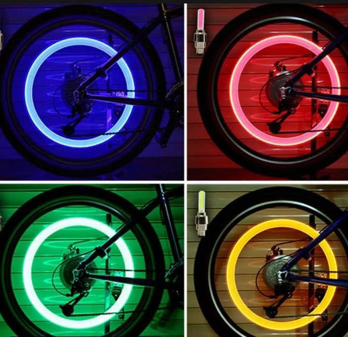 Wheel Light | Led neon light | Led sensor wheel light (2pcs) (Random Color)