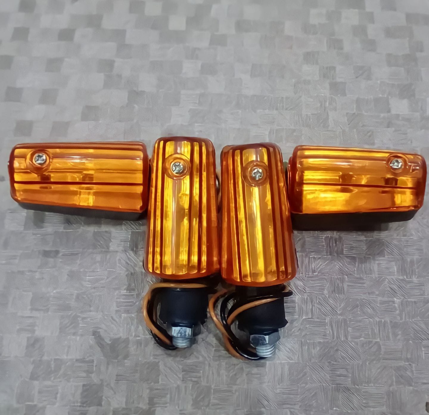 plastic madgards plus chain cover and 4 min indicator (4 pieces) 70cc bike ,rust proof best quality