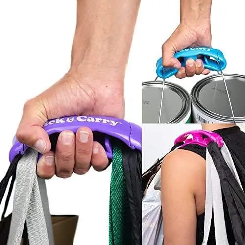 1 Pc Shopper Bags Handle Grip Click &amp; Carry Grocery Bag Carrier, 1 Pack,