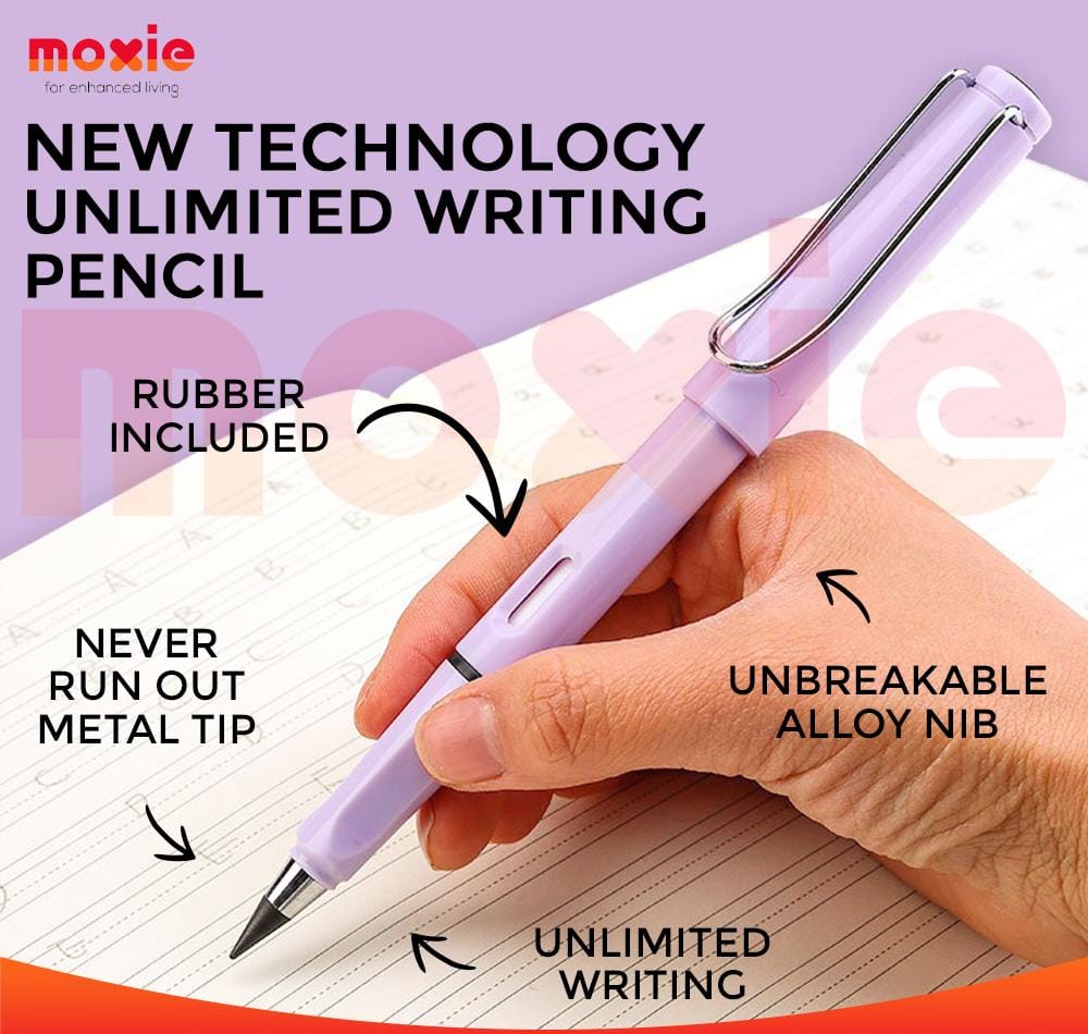 New Unlimited Technology Eternal Writing Pencil Inkless Magic Pen Pencil   (random color) MJ KS