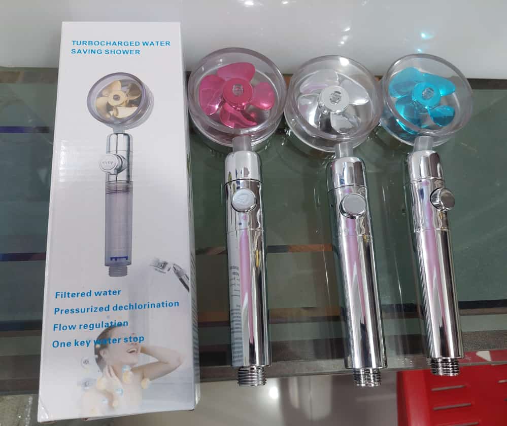 Pressurized Shower Head Turbine Shower Accessories One – photo 4