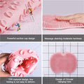 Shower Foot &amp; Back Scrubber Mat, Wall Stick Suction Silicone Bathroom Scrubber (Random?color)