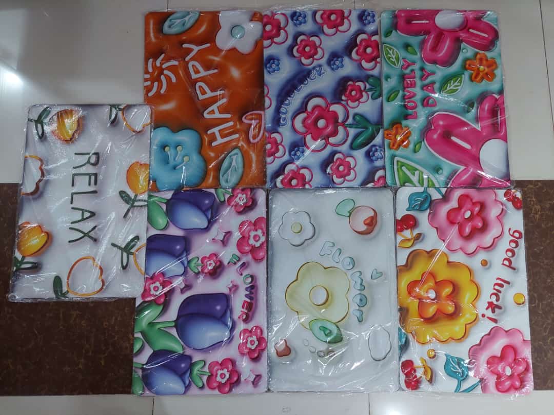 3D Cartoon Printing Diatom Mud Cushion Antislip Water Absorbent Foot Pad Diatomaceous Earth Foot Mat For Bathroom - (Random Design) - Size 15?23 inches