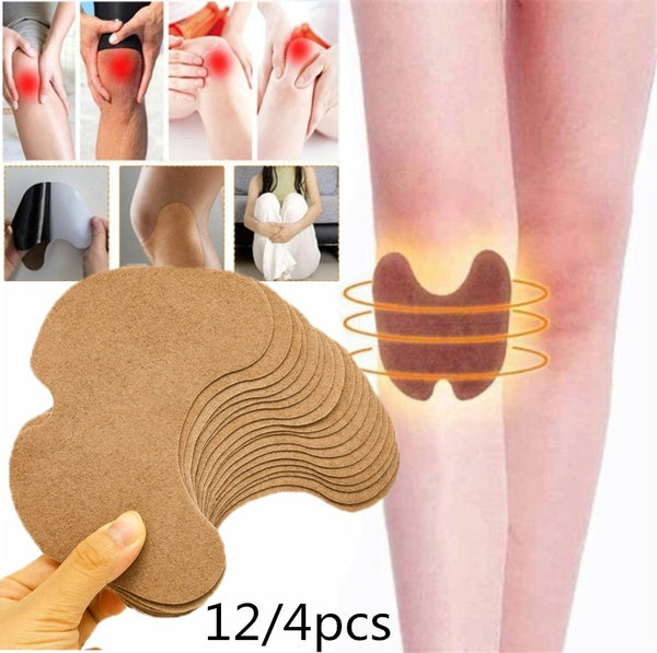 New Knee Plaster Sticker Wormwood Extract Knee Joint Ache Fast Pain Relieving Paster Knee Rheumatoid Arthritis Body Patches( 10 patches)