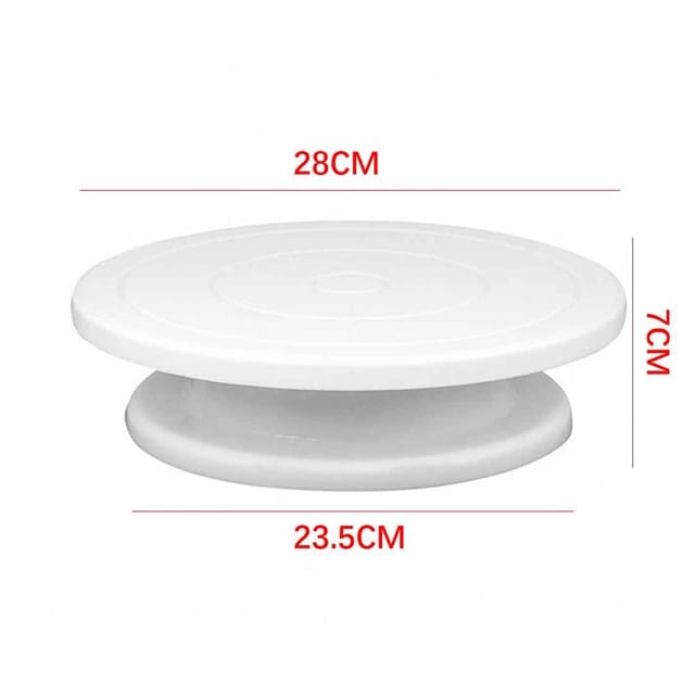 Cake Turntable Decorating Stand  ( 28CM )