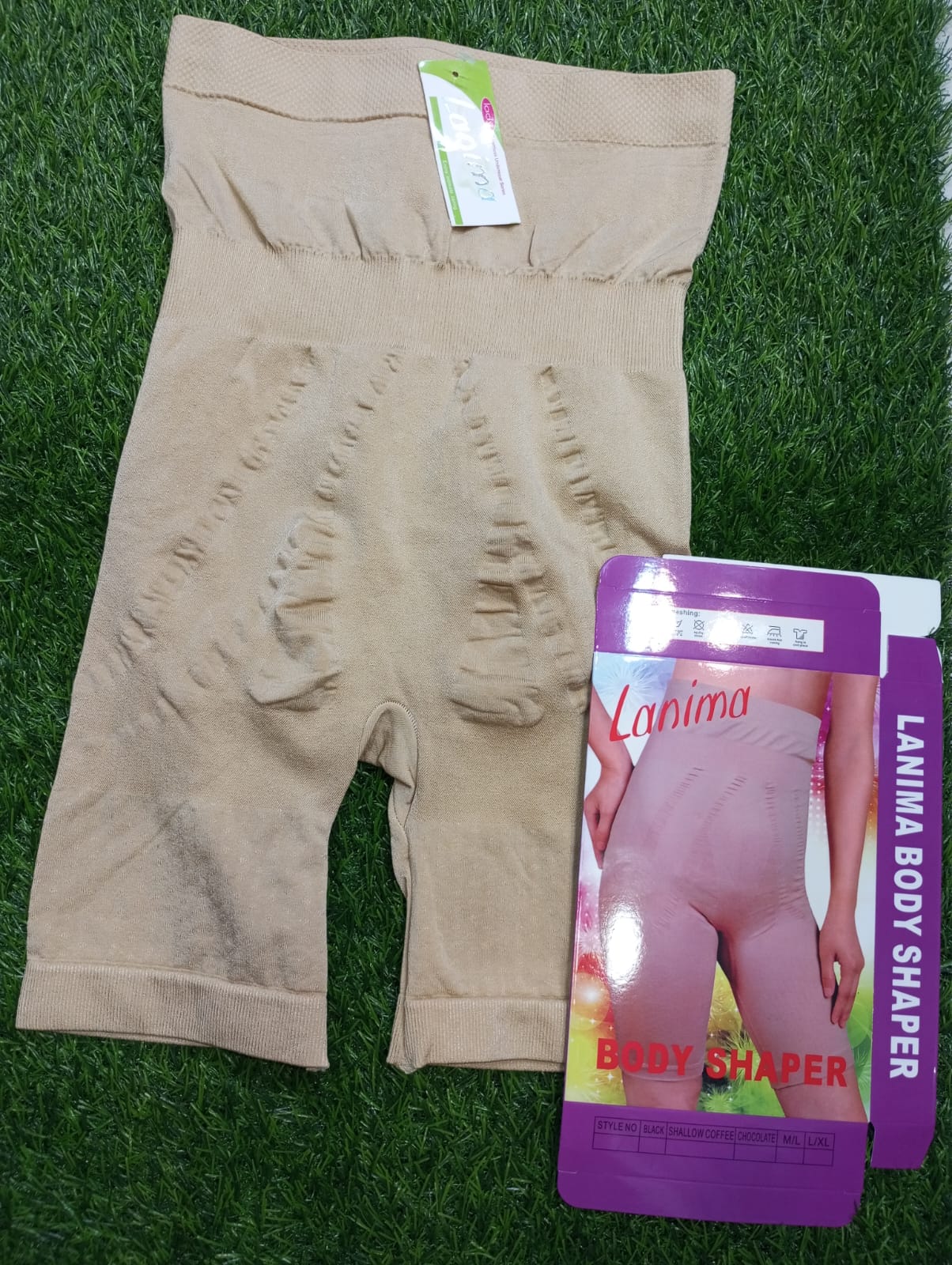 Half Body Shaper High Quality of Fabric (Original China ) Box Packing (random color) - S