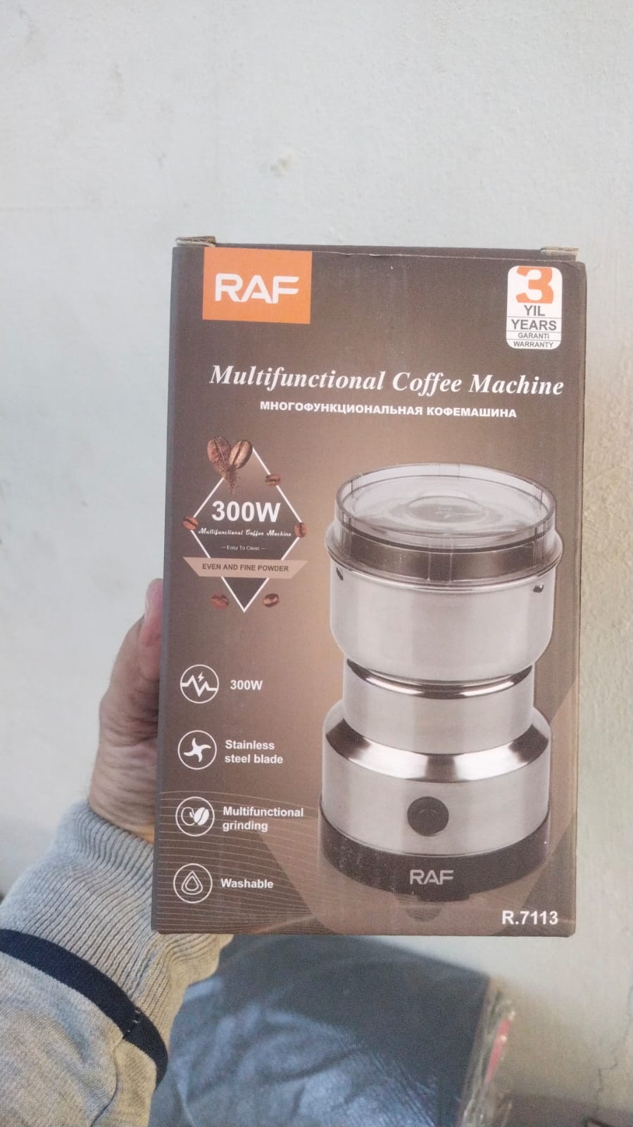 Electric Coffee Grinder for Home Nuts Beans – photo 5