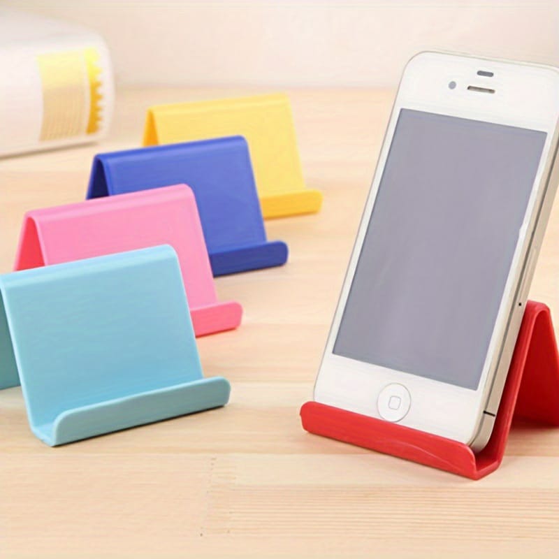 1Pc Cell Phone Stand For Desk (Random Colour)
