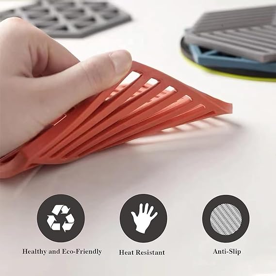 1PCS Multifunction Heat Resistant Silicone Mat Drink – photo 3