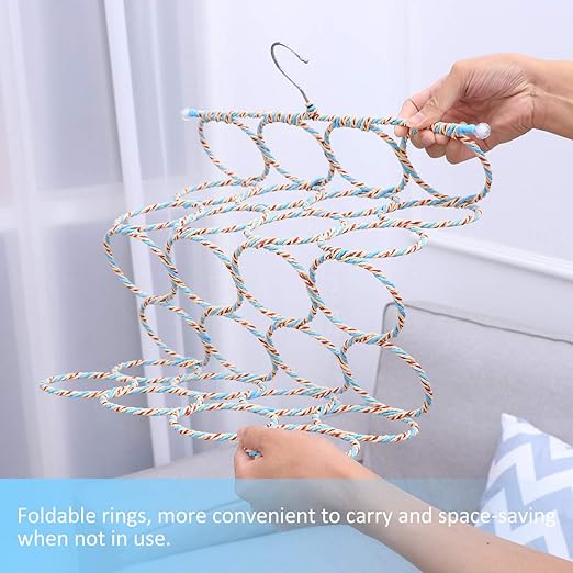 28 Holes Scarf Hanger  / Tie Hanger / Belt Hanger Organizer