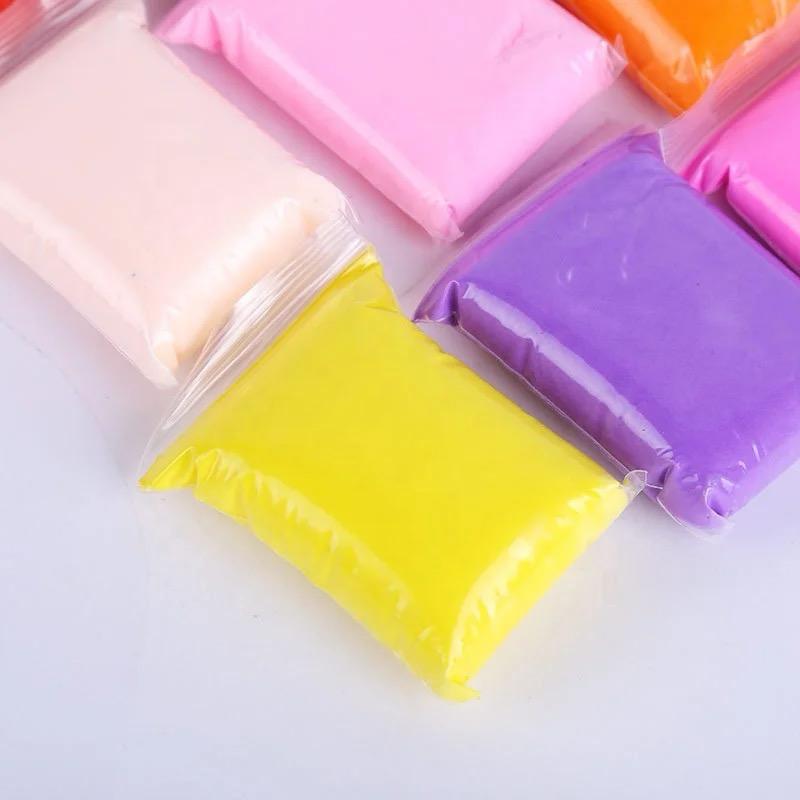 5D New 12 Colors Dough Playdough Polymer Clay DIY Toy Super Light Clay
