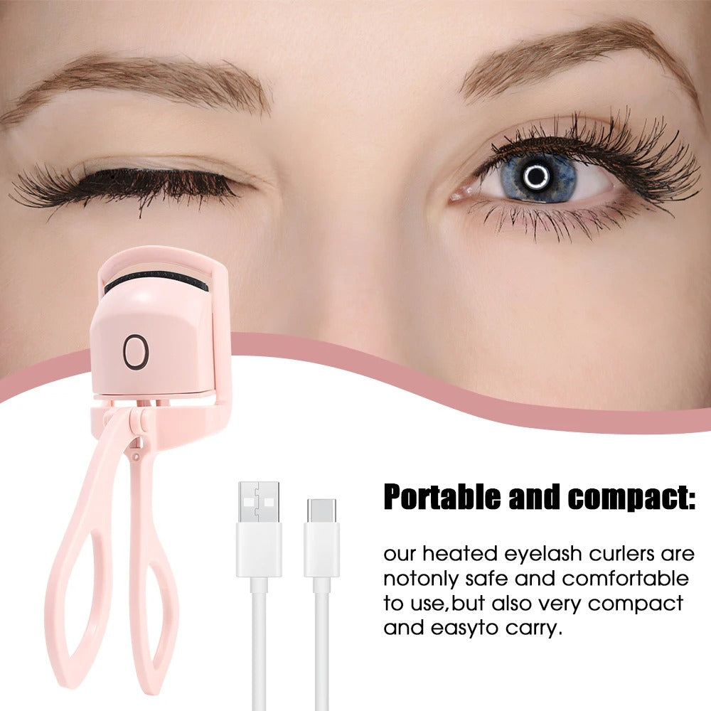 Automatic eyelash curler  | Electric Eyelash Curler, Eye Beauty Makeup Tools, Long Lasting Curling (random Color)