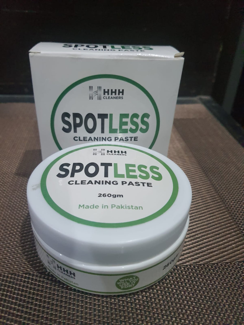 Spotless Shoe Cleaner 260gm box with Sponge