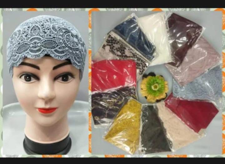 Pack of 12 net head cap women hijab inner wear tube scarf