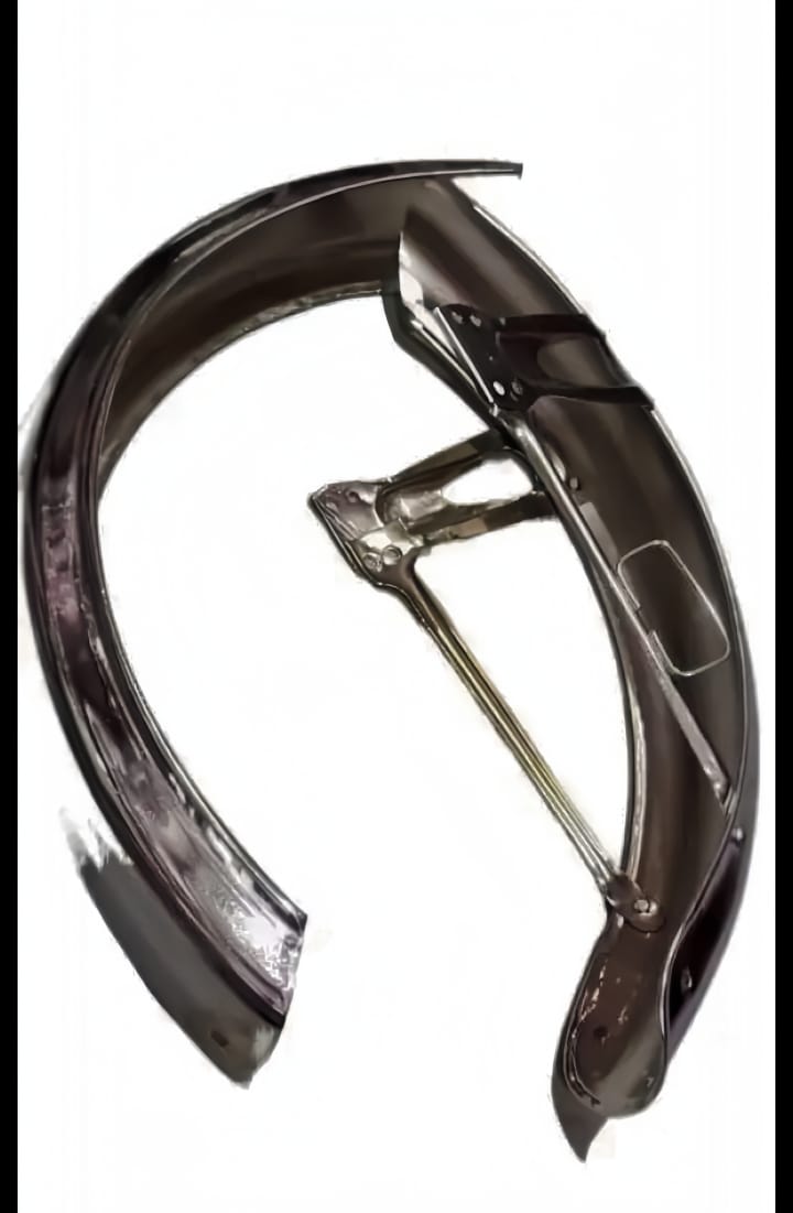 cut madguard set pindi Mudguard for 70cc racer bikes metal meterial used