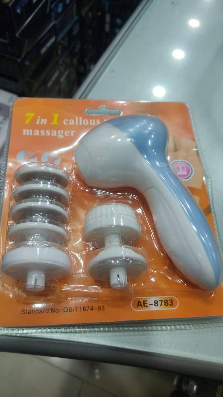 7 in 1 Facial Electric Cleanser and Massager, Face Massager Machine, Skin Electric Cleanser, Scrub Beauty Device Scrubber, Beauty Care Brush for Removing Blackhead Exfoliating and Massaging, Beauty Tool Device