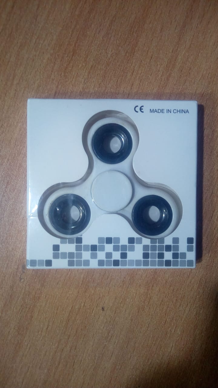 Fidget Spinner Stress Reducer Toy Metal Barring – photo 4