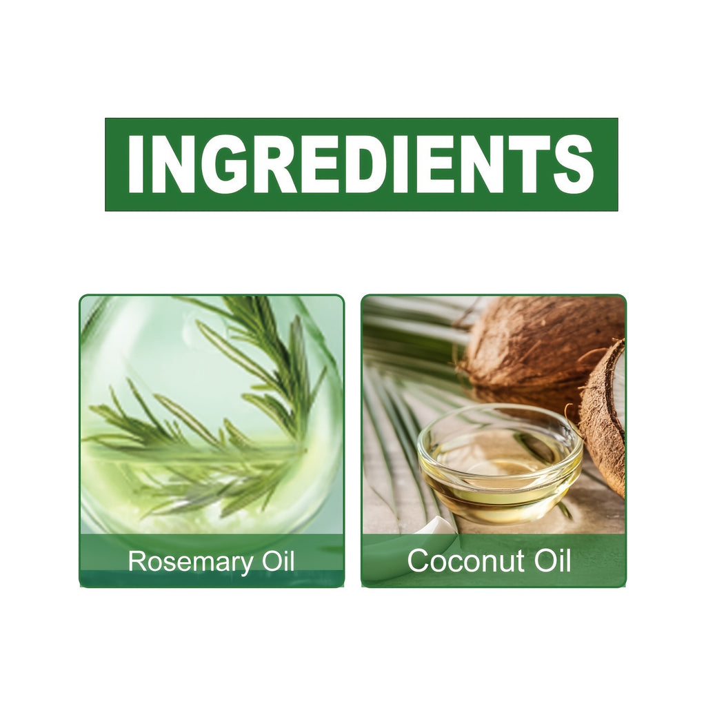 Rose Essential Oil for Hair Growth Nutrient Solution Hair Growth Essence Liquid Fast Natural Hair Loss Treatment Hair Care, 100% Pure Natural 30ml