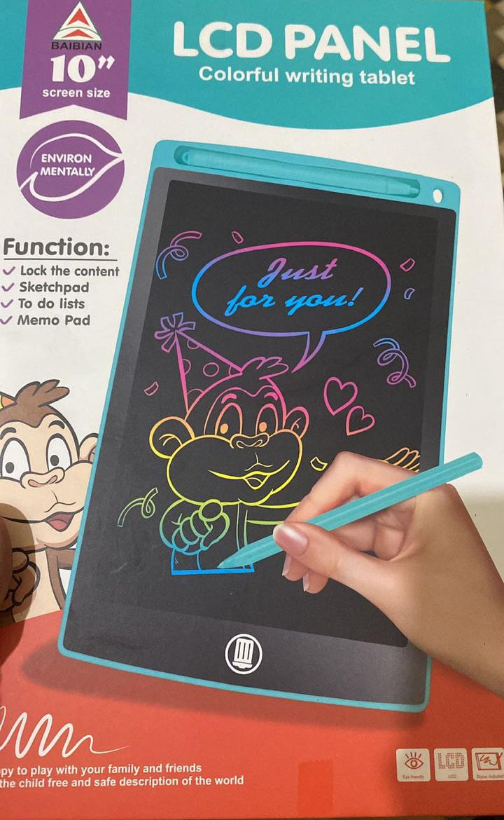 10 inch Writing Pad LCD Tablet For Kids  (random color )