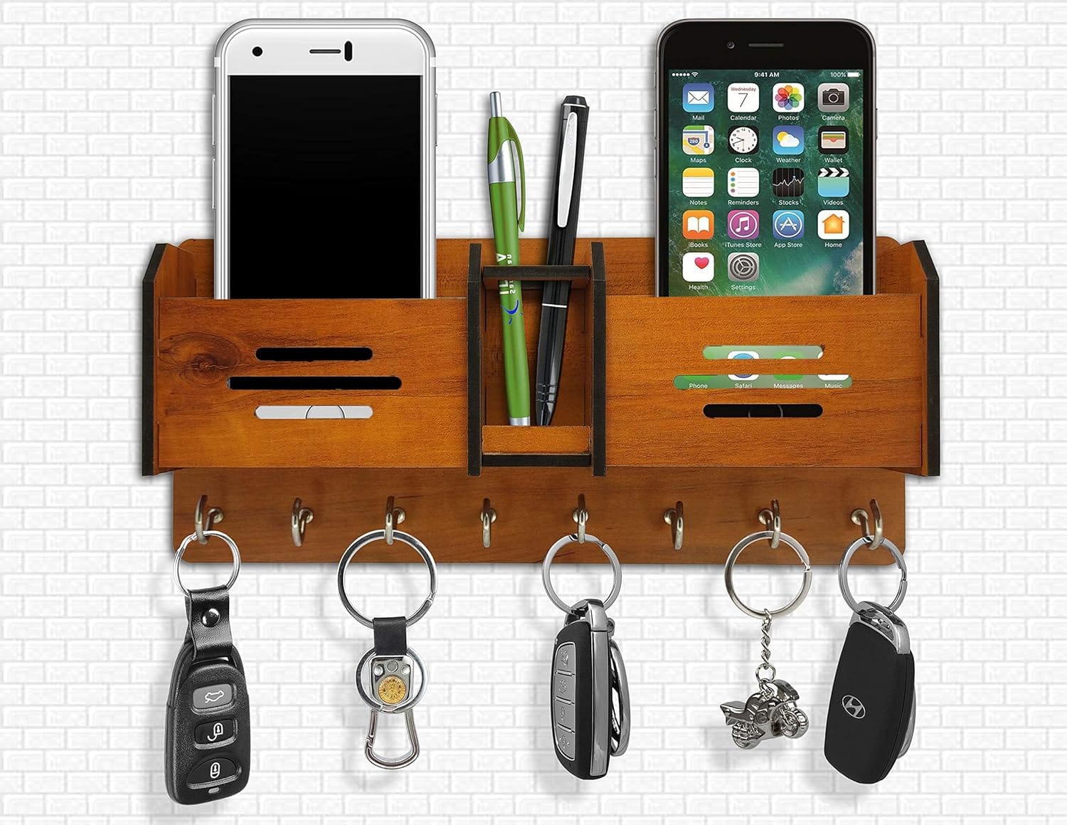 Multipurpose Design Wooden Key Holder I  Home Decoration Items I Wall Decoration Items For Shop Wall Hanging For Keys