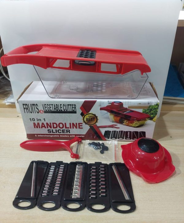 10 in 1 Mandoline Multi-functional Vegetable CUTTER – photo 4