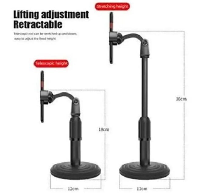 Multi-functional Microphone stand | Phone Holder Reliable Phone Stand
