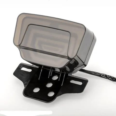 Motorcycles Bike Fancy Tail Light 70cc And 125cc LED Fancy Tail Light Stop Turn Signal with Scanning Dynamic Animation Breathing DRL