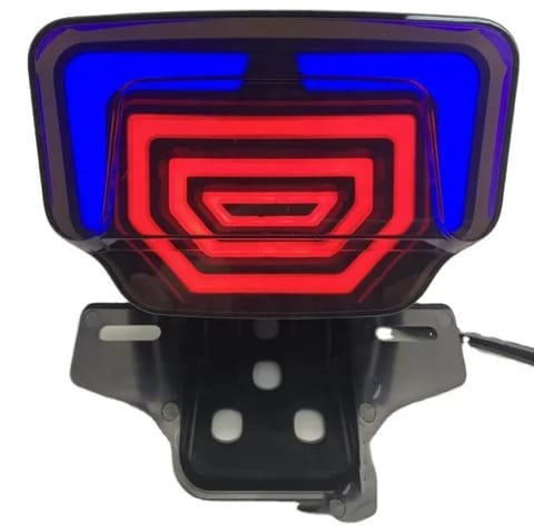 Motorcycles Bike Fancy Tail Light 70cc And 125cc LED Fancy Tail Light Stop Turn Signal with Scanning Dynamic Animation Breathing DRL