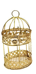 Metallic bird Cages for home decor and gift (pack of 3)