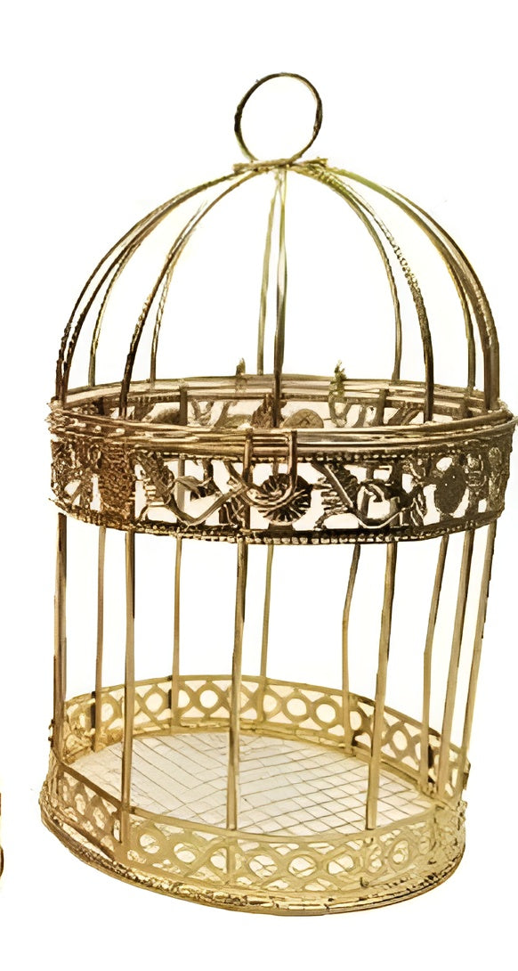 Metallic bird Cages for home decor – photo 3