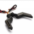 2pcs motorcycle turn signals Light indicator 12v running indicator for all bikes