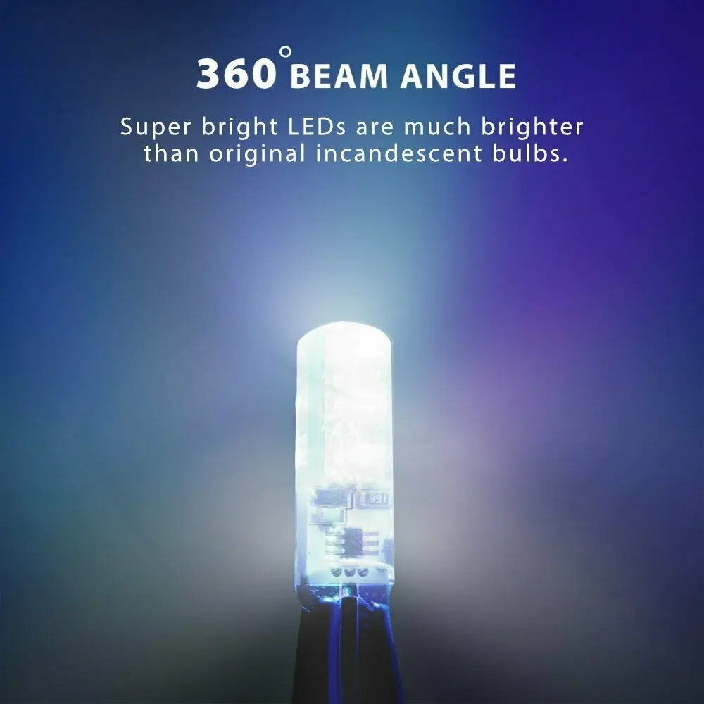 SMDs LED Car Parking Light Bulbs Pair – photo 2