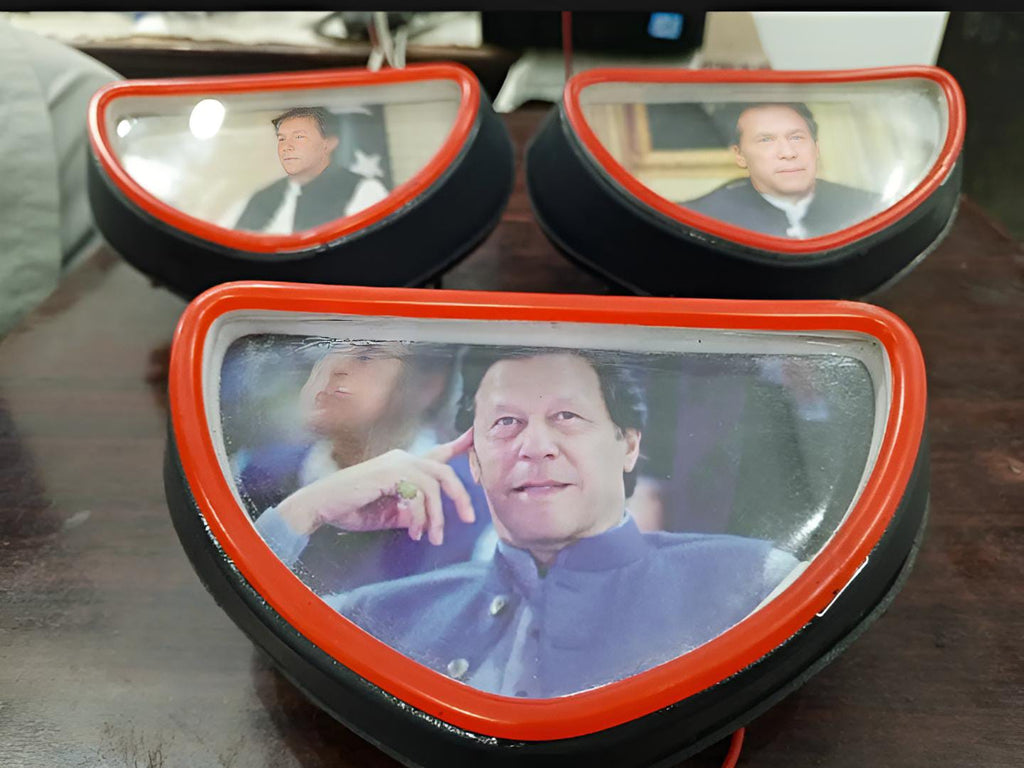 70 Motorcycle Back Light (Imran Khan) With DRL (Random pictures)