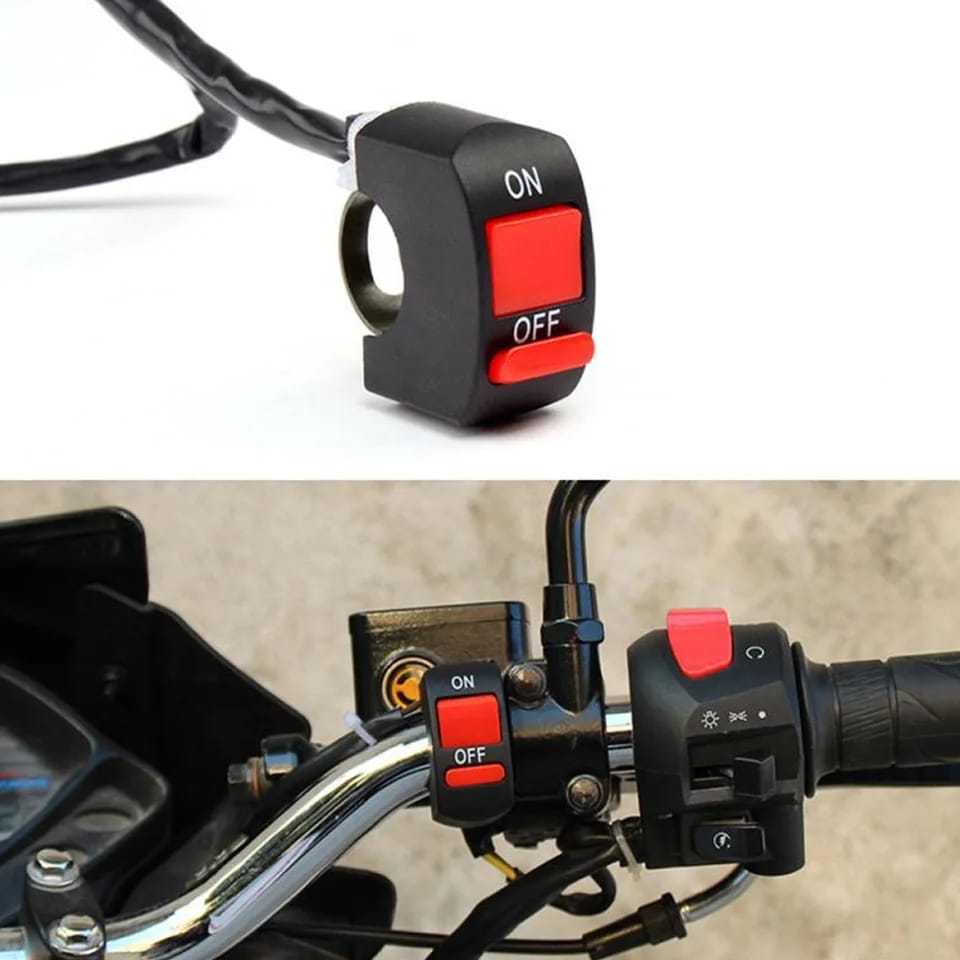 2 pcs Motorcycle Headlights plus switch LED – photo 4