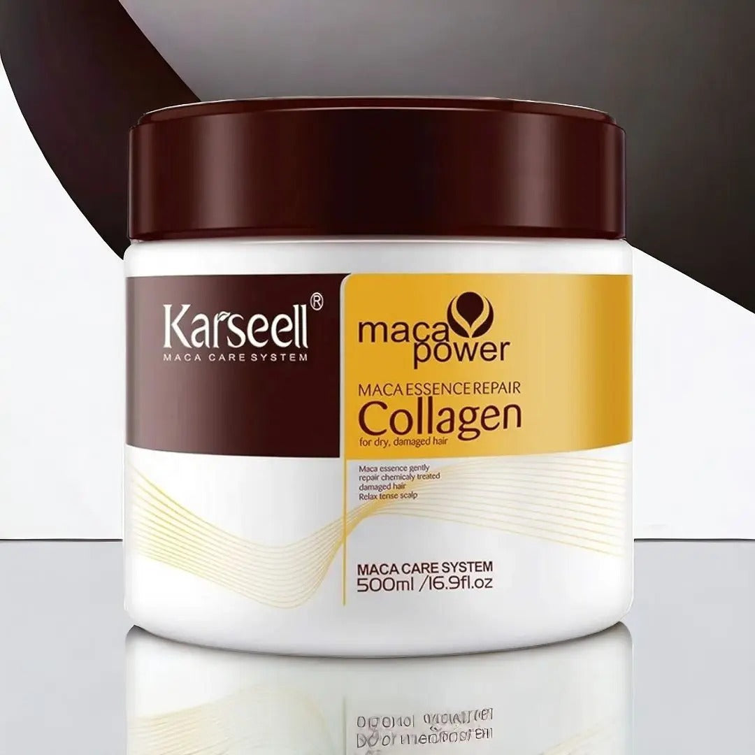 Sealed Packed | High Quality Karseell Hair Mask Collagen Hair Treatment Deep Repair Conditioning Argan Oil Collagen Mask �500ml