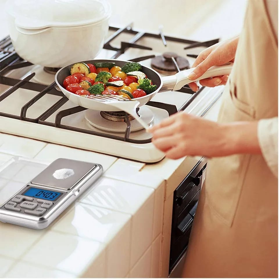 Mini Electronic Scales High Precision Pocket Digital Scale for Gold Sterling Jewelry Balance Gram For Kitchen Scale 500gx0.1g