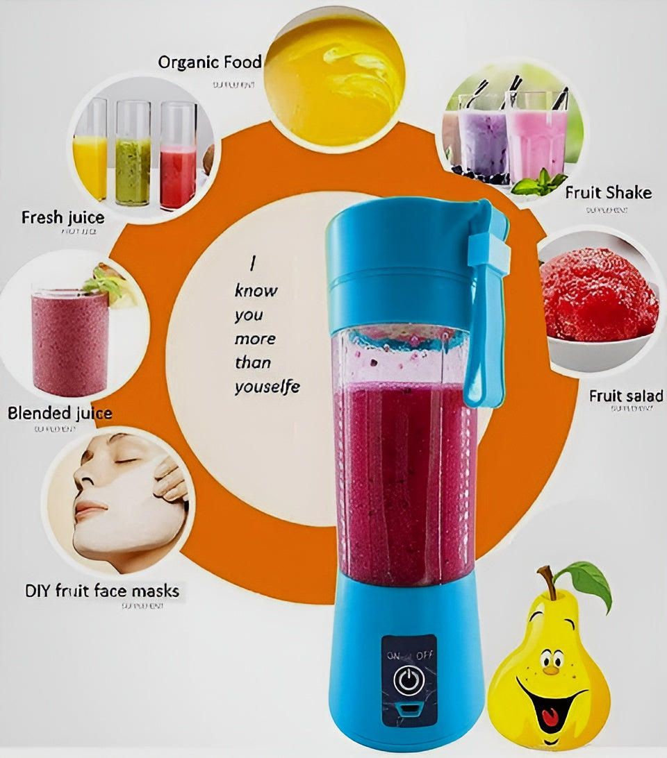 Exclusive Portable Mini 6 blade Juicer blender