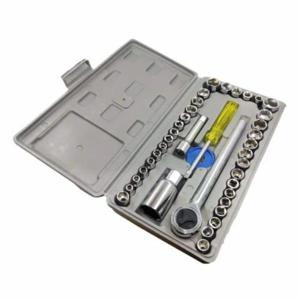 40pcs Aiwa Socket Wrench  Tool Kit &amp; Screwdriver And Socket Set
