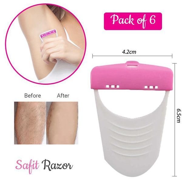 6 pcs Ladies Womens Girls Shaver Trimmer – photo 3