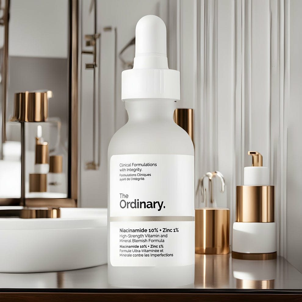 (PAck Of 2 ) The Ordinary Niacinamide 10% + Zinc 1 % (30ML ) - with barcode &amp; Batch Code
