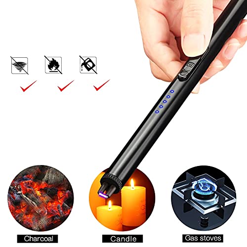 Push up Arc USB Rechargeable Lighter  (Random color)