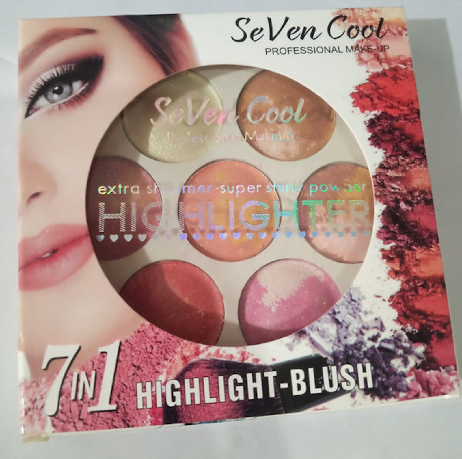 (Pack of 2) Seven Cool Blush &amp; 2 in 1 Mascara Liner Deal
