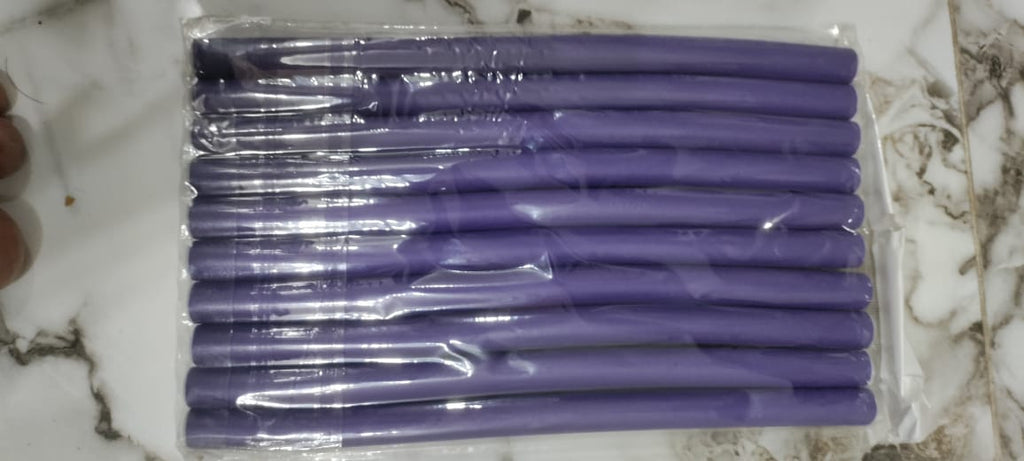 Pack of 10 Hair Rollers Papilotten Hair Rollers, Curls Without Heat Foam Curlers for Women (Random Color)